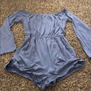 Blue Romper